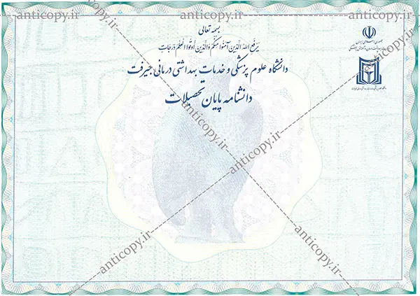 دانشنامه امنیتی دانشگاه علوم پزشکی جیرفت از پایا سیستم بهستان - تصویر ۱