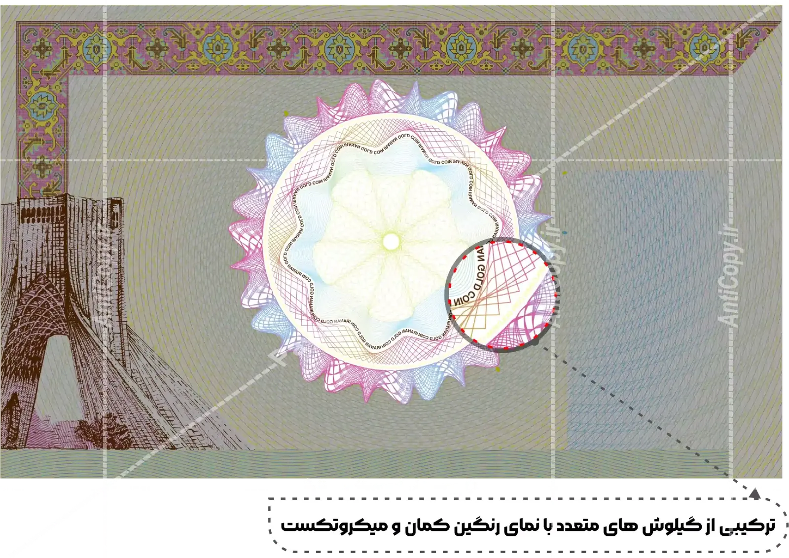 ایمن گلد کارت و بسته‌بندی ضدجعل سکه‌های بانکی آذربایجان شرقی از پایا سیستم بهستان - تصویر ۵